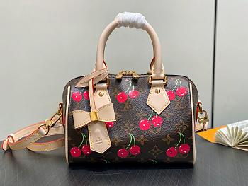 LV x TM M13094 Speedy Bandoulière 20 Monogram cherry - 20.5cm