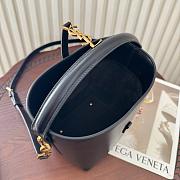 YSL LE 37 small in shiny leather black - 17 X 20 X 13 CM - 4