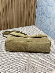 YSL CALYPSO large in suede beige - 38cm - 5