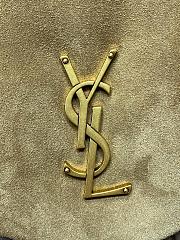 YSL CALYPSO large in suede beige - 38cm - 2
