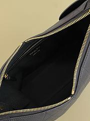 Dior Small Voyage Bag Black Flat Macrocannage Grained Calfskin - 22cm - 2