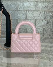 Chanel Kelly Mini Shopping Bag Light Pink 19cm - 6