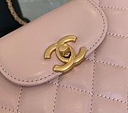 Chanel Kelly Mini Shopping Bag Light Pink 19cm - 4