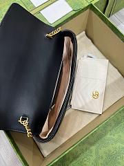 Gucci GG Marmont Matelasse Bag Black White - 21x12x5cm - 3