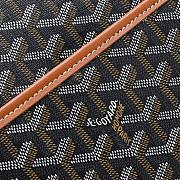 Goyard Jouvence MM Toiletry Bag Black & Tan - 24.5x7x19cm - 2