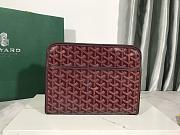 Goyard Jouvence MM Toiletry Bag Burgundy - 24.5x7x19cm - 1