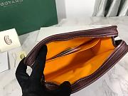 Goyard Jouvence MM Toiletry Bag Burgundy - 24.5x7x19cm - 6