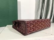 Goyard Jouvence MM Toiletry Bag Burgundy - 24.5x7x19cm - 3