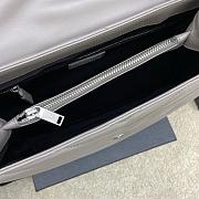 YSL Loulou Bag 30cm Grey - 5