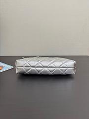 Chanel Hobo Handbag AS5528 Silver - 26cm - 6