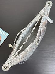 Chanel Hobo Handbag AS5528 Silver - 26cm - 3
