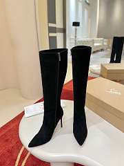Christian Louboutin Kate Botta 85 mm Boots Veau velours Black Women - 6