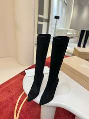 Christian Louboutin Kate Botta 85 mm Boots Veau velours Black Women - 5