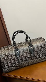 Goyard Boston 50 bag Black - 50x25x30cm - 3
