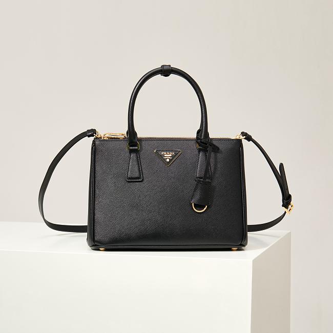 Prada Galleria Saffiano Leather Bag in Black - 1