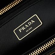 Prada Galleria Saffiano Leather Bag in Black - 5