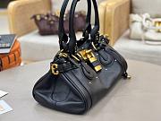 Chloe Paddington Tote Bag in Black - 36x18x15cm - 3
