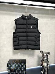 Moncler Contrin Down Vest in Black - 1