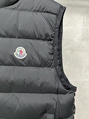 Moncler Contrin Down Vest in Black - 4