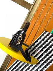 YSL VOLTAIRE IN Box SAINT LAURENT In Black - 24x15x5cm - 3