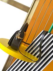 YSL VOLTAIRE IN Box SAINT LAURENT In Deep Musk - 24x15x5cm - 6