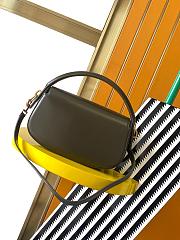 YSL VOLTAIRE IN Box SAINT LAURENT In Deep Musk - 24x15x5cm - 4