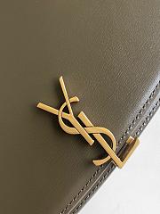 YSL VOLTAIRE IN Box SAINT LAURENT In Deep Musk - 24x15x5cm - 3