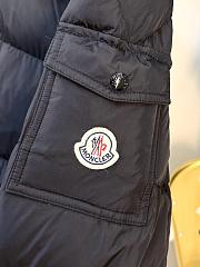 Moncler Maya Matte Short Down Jacket In Black - 4