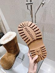 Balenciaga Women's Alaska Fur Boot In Brown - 2