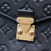 Louis Vuitton M41487 Cowskin Pochette Metis Bag with Black - 25x19x7cm - 2