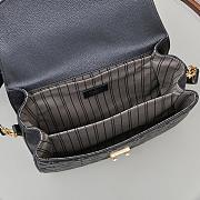 Louis Vuitton M41487 Cowskin Pochette Metis Bag with Black - 25x19x7cm - 3