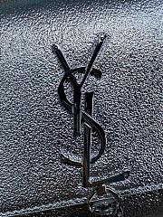 YSL Kate Chain Shoulder Bag in Silver 20cm - 2