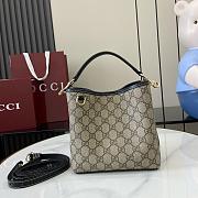 Gucci GG Emblem Small Bucket Bag - 20.5x18x11.5cm - 1