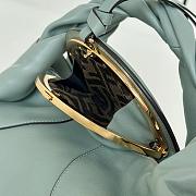 Fendi Spy Small Matcha Green Leather Bag - 32x12x18cm - 6