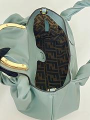 Fendi Spy Small Matcha Green Leather Bag - 32x12x18cm - 2