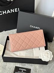 Chanel 25B Star Diamond Wallet Pink - 19x10.5x3cm - 5