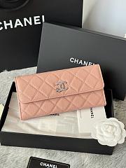 Chanel 25B Star Diamond Wallet Pink - 19x10.5x3cm - 3