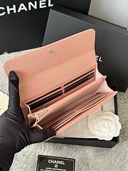 Chanel 25B Star Diamond Wallet Pink - 19x10.5x3cm - 4
