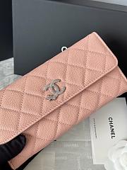 Chanel 25B Star Diamond Wallet Pink - 19x10.5x3cm - 2