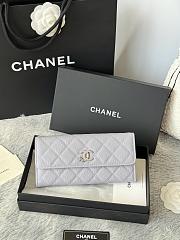 Chanel 25B Star Diamond Wallet Light purple - 19x10.5x3cm - 1