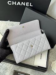 Chanel 25B Star Diamond Wallet Light purple - 19x10.5x3cm - 2
