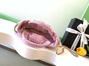 Chanel 25K Small Tweed Bow Bag in Pink - 26x18x5cm - 3