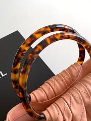 Chanel 26C Pink Mini Hobo Bag - 24x18x12cm - 4