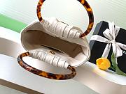 Chanel 26C White Mini Hobo Bag - 24x18x12cm - 3