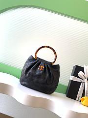 Chanel 26C Black Mini Hobo Bag - 24x18x12cm - 1
