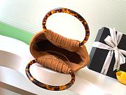 Chanel 26C Brown Suede Mini Hobo Bag - 24x18x12cm - 5