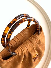 Chanel 26C Brown Suede Mini Hobo Bag - 24x18x12cm - 3