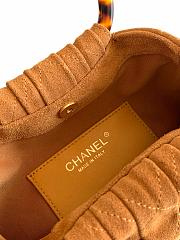 Chanel 26C Brown Suede Mini Hobo Bag - 24x18x12cm - 2