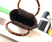 Chanel 26C Dark Brown Suede Mini Hobo Bag - 24x18x12cm - 4