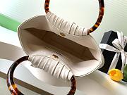 Chanel 26C White Large Hobo Bag - 32x26x14cm - 4